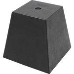 Rubber support  for lifting platforms 150x150x140mm Nr22, KS Tools