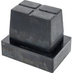Rubber support  for lifting platforms 140x100x120mm Nr48, KS Tools