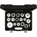 Set of universal air vent adapters for brake bleeding, KS Tools