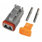 Connector Deutsch 2-pin (0.5-1.5mm2) DT series, OTHER
