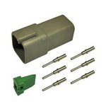 Connector Deutsch 6-pin DT (0.5-1.5mm2), OTHER