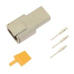 Socket Deutsch 3-pin DTM (0.5 mm2), OTHER