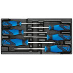 screwdriver set in 1/3 ES tool module 1500 ES-2163 TXB, Gedore