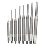 Pad punch set, 8pcs with guide sleeve, KS Tools