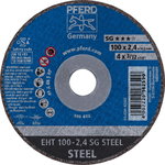 Cut-off wheel SG Steel 100x2,4/16mm, Pferd