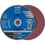 Flap disc SG STEELOX 180mm P60 PFC, Pferd