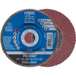 Flap disc SG STEELOX 125mm P80 PFC, Pferd