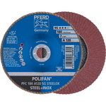 Flap disc SG STEELOX 180mm P180 PFC, Pferd