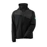 Jacket Advanced, 17001 four-way stretch, black/dark anthrac. M, Mascot