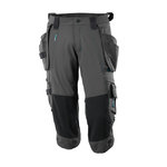 ¾ Length Trousers, holster pockets,Advanced, dark anthracite C44, Mascot