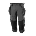¾ ilgio kelnės, su kišenėmis-dėklais Advanced, t. antracitas C60, Mascot
