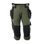 ¾ Length Trousers, holster pockets,Advanced, moss green C46, Mascot