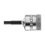 screwdriver bit socket 1/4 IN20 2,5mm L28mm, Gedore
