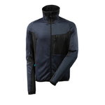 Fleece Jumper with zipper Advanced 17103 dark navy/black M, Mascot