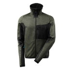 Fleece Jumper with zipper Advanced 17103 moss green/black 3XL, Mascot