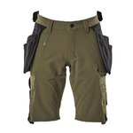 Trousers with holsterpockets 17149 Advanced, moss green C48, Mascot