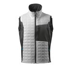 Thermal Gilet Advanced with CLIMASCOT, white/anthracite S, Mascot