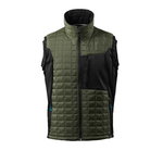 Veste Advanced ar CLIMASCOT®, tumši zaļa/melna, M, Mascot