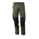 Craftsmens trousers Linares Advanced, moss green 82C46, Mascot
