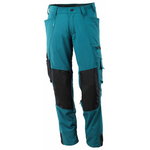 Trousers with kneepad pockets, Advanced, d.petroleum/navy 82C46, Mascot