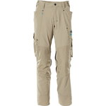 Craftsmens trousers Linares Advanced, light khaki 82C48, Mascot