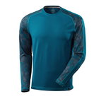 T-Shirt Advanced, T-shirt long-sleeved, dark petroleum XS, Mascot