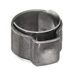 Hose clamp D=8,2mm with ring, Binzel