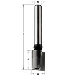 Taisns frēzes uzgalis TCT Z2 S=8X50 D=16X40X90 RH, CMT