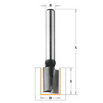 Taisns frēzes uzgalis 22x30x70 Z2 S=8x40 RH HM, CMT