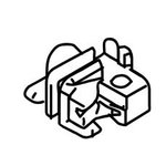 HOLDER,THROTTLE WIRE CLS, BCLS, Echo