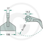 Pruning hammer, Granit