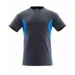 T-Shirt Accelerate, azur blue/dark navy M, Mascot
