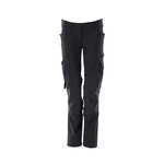 Trousers kneepad pocket Accelerate Pearl strets, women, navy 76C38, Mascot