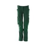 Trousers kneepad pocket Accelerate Pearl strets, women, gree 76C34, Mascot