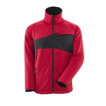 Knitted jumper with zipper Accelerate, red L, Mascot