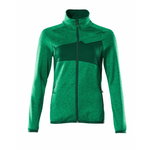 Fleece jumper with zipper Accelerate ladies, light green/gre 2XL, Mascot