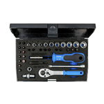 socket 1/4 set D 20TMU-10, Gedore