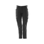 Trousers thight pockets Accelerate full strets, women, black 82C48, Mascot