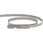 Circumfence rule  940 - 2200 mm, inox, Vögel