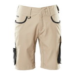 Shorts Unique, light khaki/black C64, Mascot