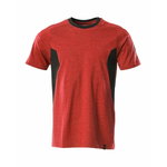 T-Shirt Accelerate, traffic red/black 4XL, Mascot