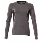 T-Shirt Accelerate, woman, long sleeved, dark anth./black 2XL, Mascot
