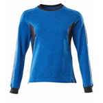 T-Shirt Accel 18394, woman, long sleeved, blue/dark navy S, Mascot