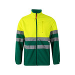 Hi-vis flīsa jaka 183, CL1, zaļa/dzeltena, 4XL, OTHER