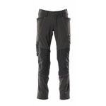Trousers kneepad pockets Accelerate 18479 fullstretch, black 82C50, Mascot