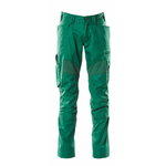 Trousers kneepad pockets Accelerate strets, green 82C46, Mascot