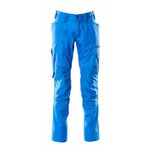 Trousers kneepad pockets Accelerate strets, azure blue 82C46, Mascot
