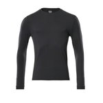 T-Shirt Crossover, long sleeve, black L, Mascot