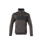 Bērnu apģērbs, flīsa džemperis Accelerate, tumši pelēks/meln 116, Mascot