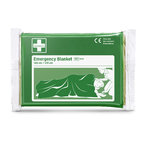 Rescue Blanket with a heat-reflecting aluminium side, Cederroth